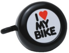 Push I Love My Bike Bell