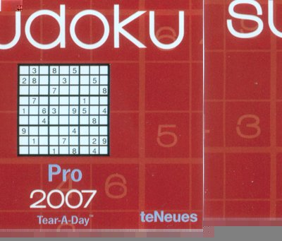 Puzzle Soduko - Pro 2006 Calendar