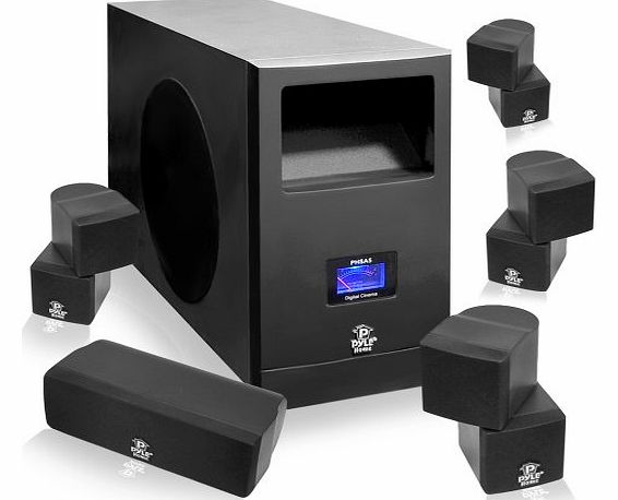 PHSA5 5.1 Home Theater System with Active Subwoofer and Five Satellite Speaker