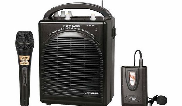 Pyle-Pro PWMA200 Rechargeable Portable PA System