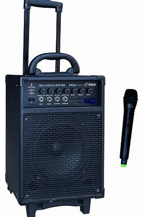 Pyle-Pro PWMA430U Wireless Rechargeable Portable PA System