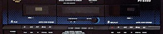  Home PT649D Dual Cassette Deck