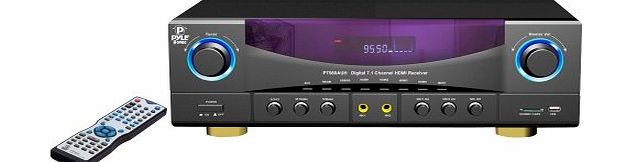 Pyle ro PT980AUH 7.1 channel 350W Build In AM/FM Radio/USB/SD Card HDMI Amplifier Receiver