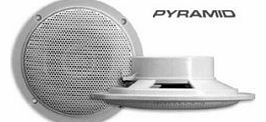Pyramid MDC7 6.5 inch Marine 120W Dual Cone Waterproof Stereo Speakers