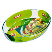 Pyrex Rectangular and Oval Roaster Set