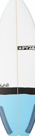 Pyzel Slab Surfboard - Blue/ Black Dip