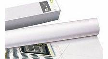 Q-Connect Q Connect 610mm X50 Metres 90gsm Plotter Paper (Pack of 4)