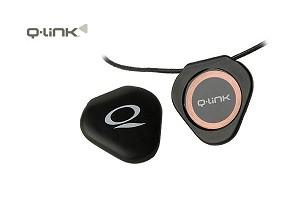 Q-Link Q Black Necklace