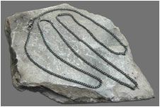 Q-Link STERLING SILVER OXIDISED CURB CHAIN 24