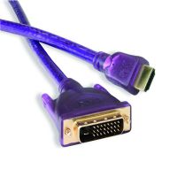 QED HDMI/DVI-P HDMI to DVI cable - 1 Metre