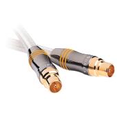 qed Qunex TTV 1.5M Male To Female Co-Axial