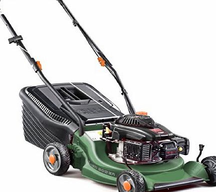 QGarden Q Garden 16 Inch Push Lawnmower with Bag Collection and Folding Handles