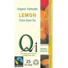 Case of 6 QI Organic China Green Tea With Lemon