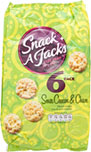 Quaker Snack-a-Jacks Sour Cream and Chive Flavour (6x22g)