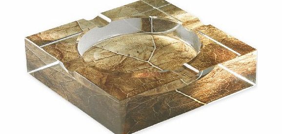Quality Importers Tobacco Leaf Cigar Ashtray