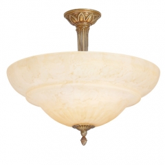 Quality Lighting Harriet 40cm Semi Flush Ceiling Light