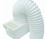 Qualtex Effective Indoor Internal Condenser Vent Hose Kit Compatible White Knight Tumble Dryers