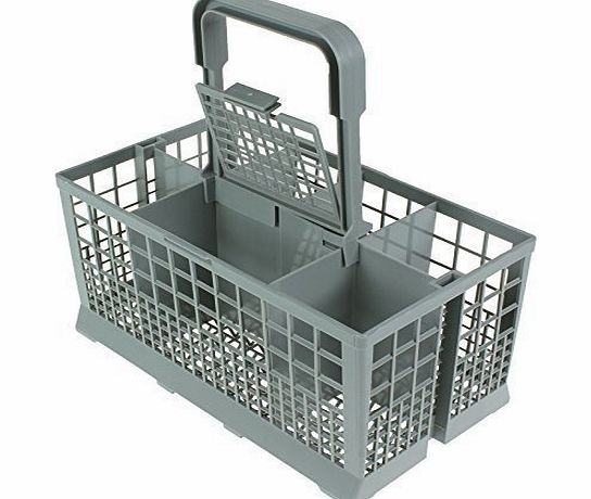 Qualtex Premium Quality Full Size Universal Dishwasher Cutlery Basket C/W Handle