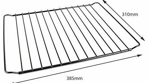 Qualtex Universal Chrome Plated Adjustable Extendable Oven Cooker Shelf Rack Grid Extra Strong Design