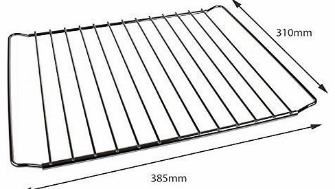 Qualtex Universal Chrome Plated Adjustable Extendable Oven Cooker Shelf Rack Grid Extra Strong Design