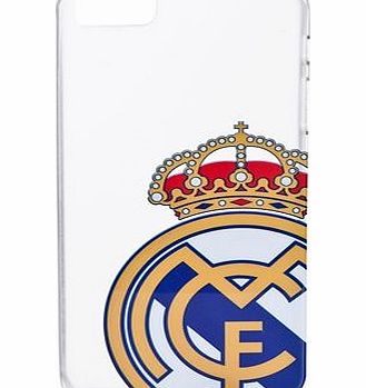 Quam License S.L Real Madrid iPhone 5S Hard Case - Clear RM-CI003