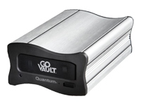 quantum GoVault Data Protection Solution 1600 - GoVault drive - Hi-Speed USB - with two 80 GB Cartridges