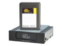 quantum GoVault Data Protection Solution 800 - GoVault drive - Serial ATA - with two 40 GB Cartridges