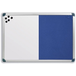Quartet Combo Board 120x90cmMagnetic Blue Ref