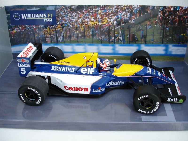 Quartzo 1992 Williams FW14B N.Mansell 1st GP of South