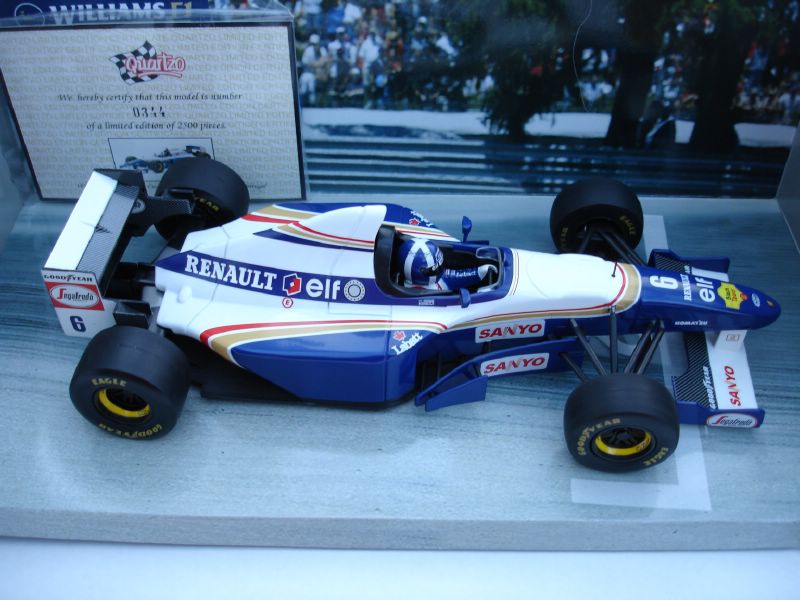 Quartzo 1995 Williams FW17 D Coulthard 1st GP Win