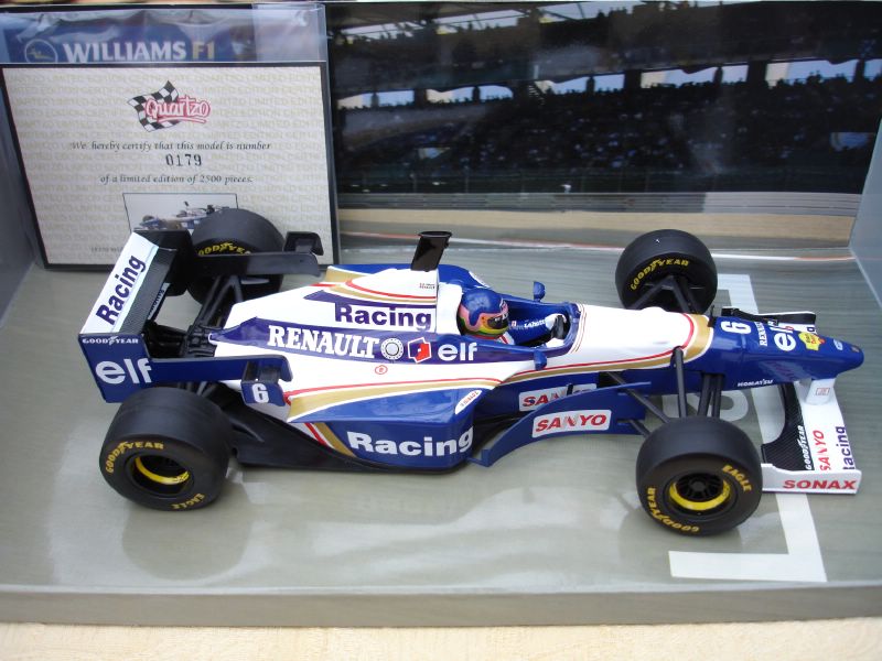 Quartzo 1996 Williams Renault FW18 1st Win European GP -