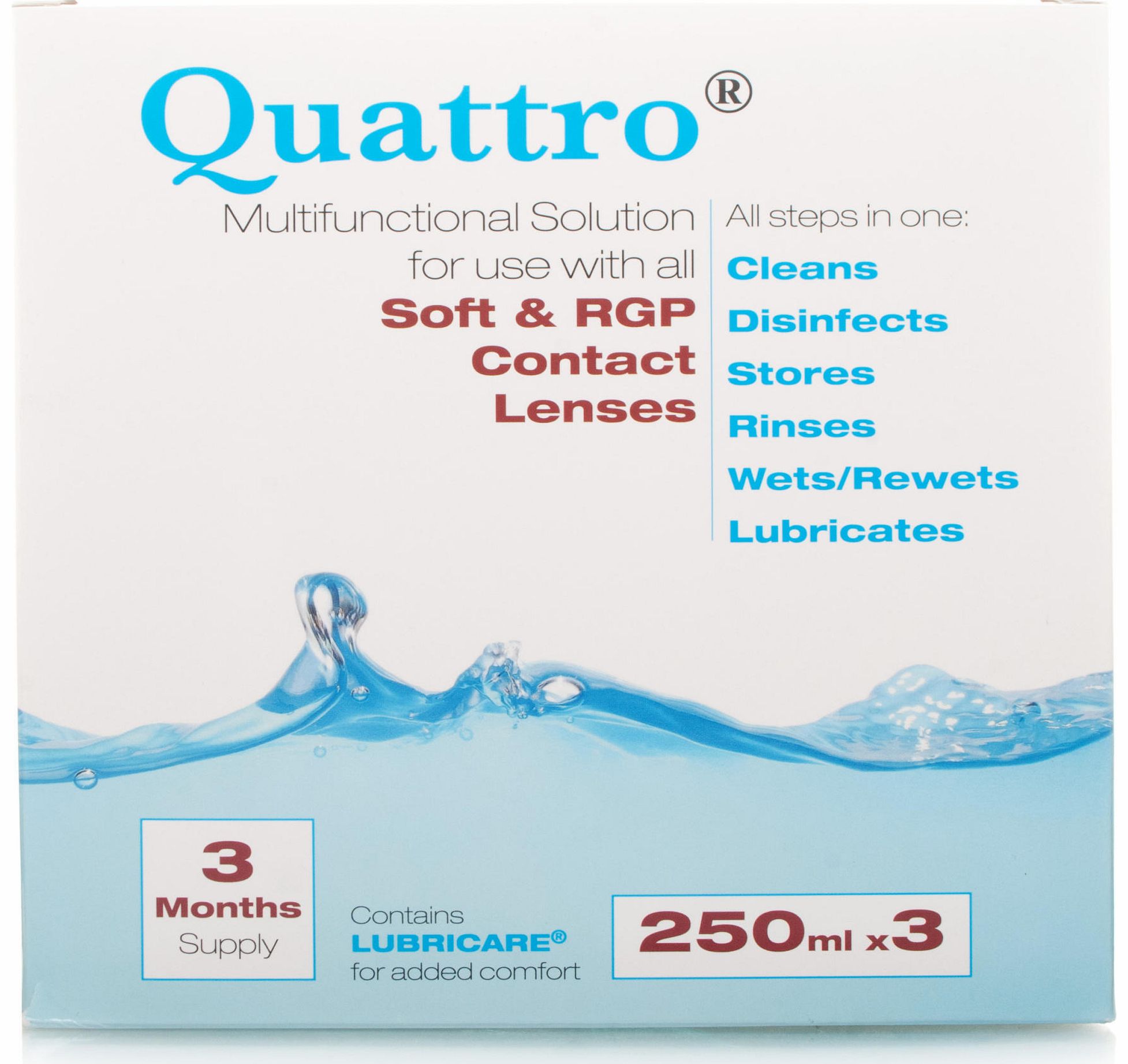 Quattro 3 Month Pack 3 X 250ml
