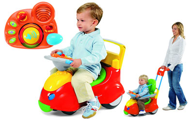 Quattro Sit ``Ride 4 in 1 Car