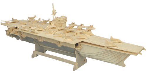 Aircraft Carrier - Woodcraft Construction Kit