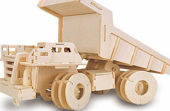 QUAY Dumper Truck Woodcraft Construction Kit