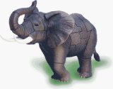 QUAY Elephant - 4D Puzzle