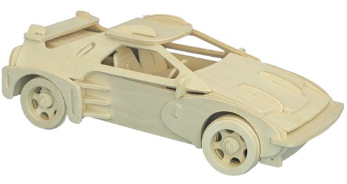 Quay Ferrari - Woodcraft Construction Kit