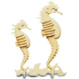 Quay Sea Horse Woodcraft Construction Kit