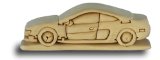 Quay Sports Car - Handcrafted Wooden Puzzle