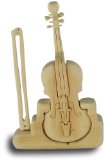 Quay Violin - Handcrafted Wooden Puzzle