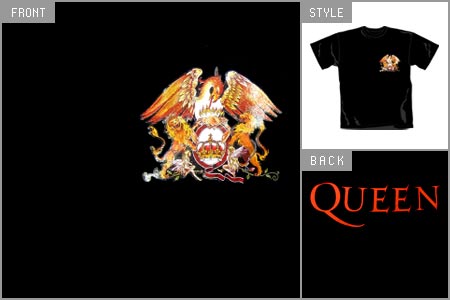 Queen (Colour Crest) T-shirt phd_PH5337