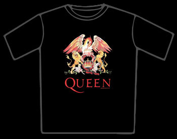 Queen Colour Crest T-Shirt