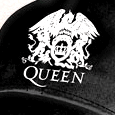 Queen Crest Washed Black Flex Baseball