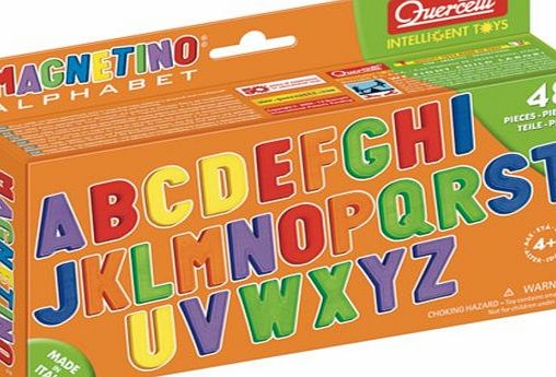 Quercetti Magnetic Alphabet Upper Case 48 Pieces