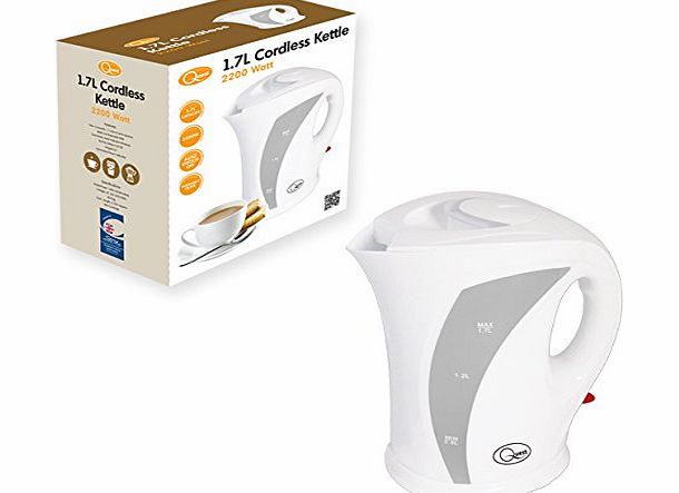 Quest Jug Kettle, 1.7 L, 2000 Watt, White
