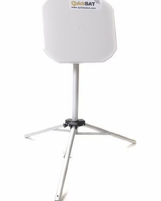 QuickSat  QST65 Compact 44cm Portable Touring Satellite System with Fast Dish Alignment. New for 2013!