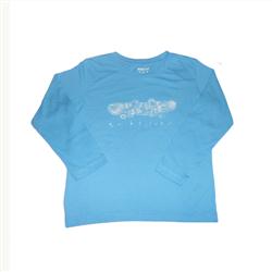 Quicksilver Boys Quickskate LS T-Shirt - Teal Blue