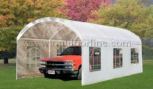 Quictent 3x6 Meter White Portable Party Tent Garage Carport