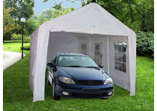 Quictent Carport Gazebo 6m x 3m Fully Close With Zippered Door