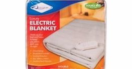 Quiet Night Luxury Double Electric Under Blanket Warm Bed 3 Heat Settings Temperature Controller